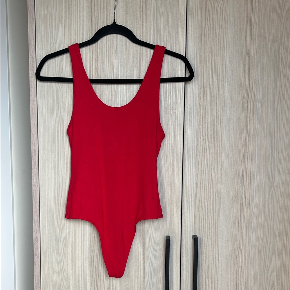 Red Kids One Piece Swimsuit